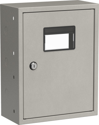 Ящик учетно-распределительный ЯУР-380-300 с двумя DIN-рейками (385х300х150мм) LIGHT IEK