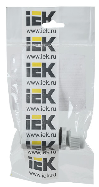 Сальник PG 11 диаметр проводника 7-9мм IP54 (3шт/упак) IEK