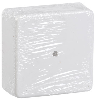 Коробка распаячная КМ41222 для открытой проводки 100х100х44мм белая (6 клемм 6мм2) IEK