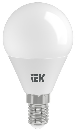 Лампа светодиодная G45 шар 7Вт 230В 4000К E14 IEK