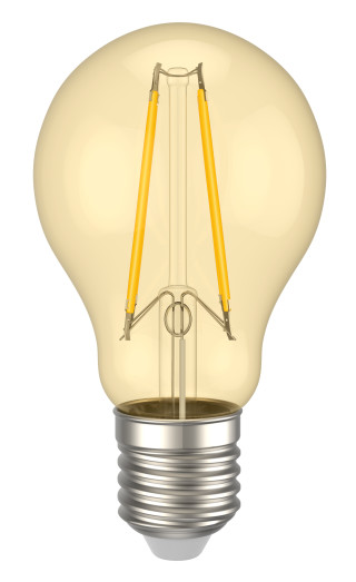 Лампа светодиодная A60 шар золото 11Вт 230В 2700К E27 серия 360° IEK