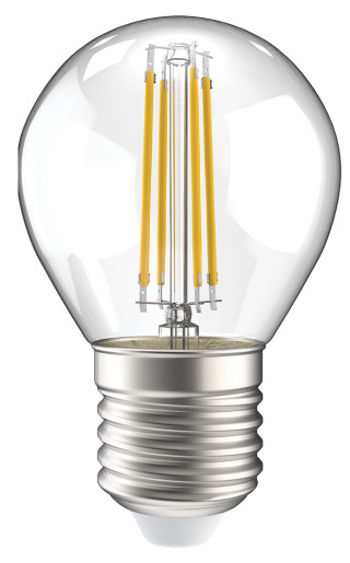 Лампа светодиодная G45 шар прозрачная 7Вт 230В 3000К E27 серия 360° IEK