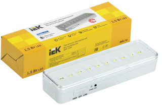 Светильник светодиодный аккумуляторный ДБА 3925 2-4ч 1,5Вт IEK