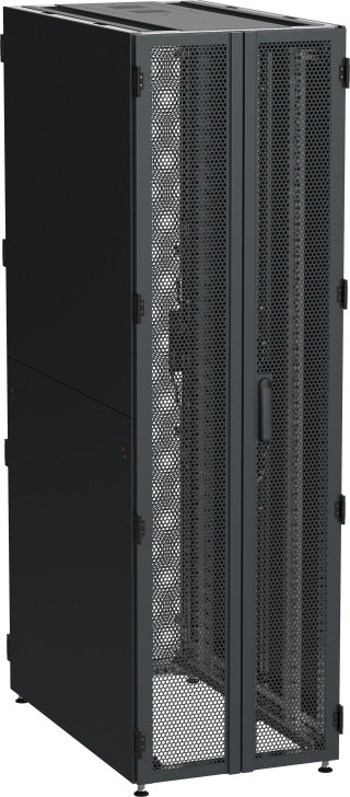ITK by ZPAS Шкаф серверный 19" 47U 600х1200мм двухстворчатые перфорированные двери черный РФ