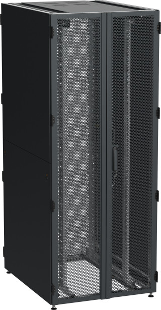 ITK by ZPAS Шкаф серверный 19" 47U 800х1000мм двухстворчатые перфорированные двери черный РФ