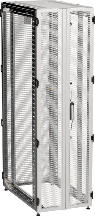 ITK by ZPAS Шкаф серверный 19" 45U 600х1200мм двухстворчатые перфорированные двери серый РФ