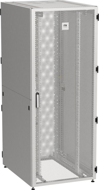 ITK by ZPAS Шкаф серверный 19" 45U 800х1000мм одностворчатые перфорированные двери серый РФ