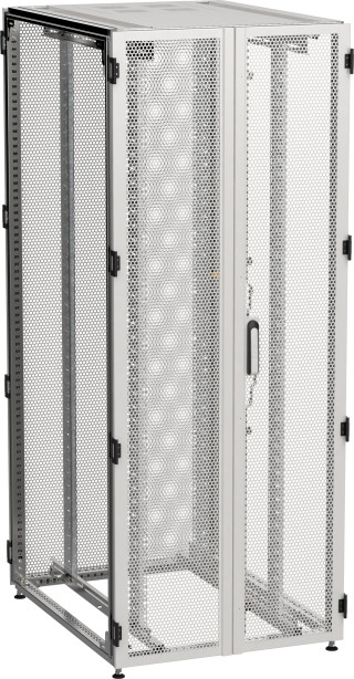 ITK by ZPAS Шкаф серверный 19" 45U 800х1200мм двухстворчатые перфорированные двери серый РФ