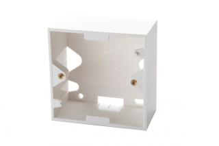 Коробка для рамок французский стандарт 2 модуля 45 × 22,5 мм, белый