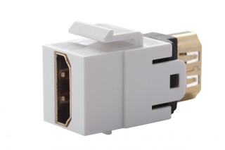 Модуль HDMI keystone, белый