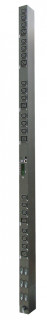 Блок распределения питания управляемый вертикальный 0U с функцией коммутации каждой розетки, 32/400 (3 фазы), 18 C13 + 6 C19, IEC 309 32 A 3P+N+PE, шнур 3 метра