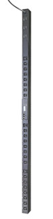 Блок распределения питания управляемый PRO вертикальный 0U с функцией коммутации и мониторинга каждой розетки, 32/230, 21 C13 + 3 C19, IEC 309 32 A 2P+E, шнур 3 метра
