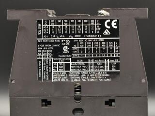 Контактор 18 А,  управляющее напряжение 230В (АС), 1 НЗ доп. контакт, категория применения AC-3, AC-4