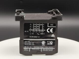 Вспомогательное реле 3А,  управляющее напряжение 230В (АС), контакты 3НО+1НЗ, категория применения AC-15