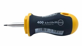 Отвертка плоская Ergonic Stubby SL5,5х25 40055010