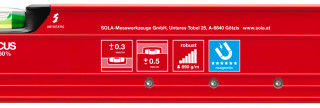 Уровень RED M 3 100, L=100 см, 3 глазка, точн. 0,3 мм/м 01813301