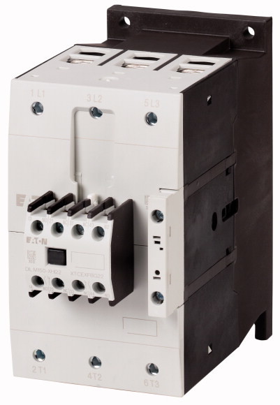 DILM150-22(RAC240) контактор 150А, управляющее напряжение 190-240В (AC), 2НО+2НЗ доп. контакты, категория применения AC-3, АС4