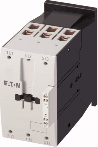 Контактор 95 А,  управляющее напряжение 24-27В (DС), 1 НО доп. контакт, категория применения AC-3, AC-4