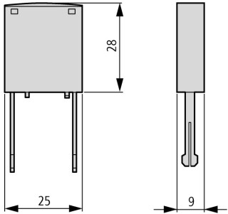Супрессор с варистором 42-48 В(АC) для DILM40…95, DILMP63,80