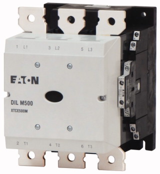 контактор 500А, управляющее напряжение 480-500В (АС), категория применения AC-3, AC-4