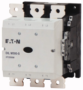 контактор 500А, управляющее напряжение 110-120В (АС), категория применения AC-3, AC-4