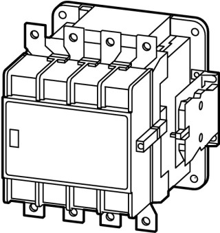 контактор 315А, 4 полюса, управляющее напряжение 220-230В (AC), категория применения AC1