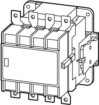 контактор 630А, 4 полюса, управляющее напряжение 220-230В (AC), категория применения AC1