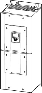 Преобразователь частоты DA1 3~/3~400В 150A 75кВт, встроенный фильтр ЭМС, IP55