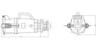 CA753022 INPIN Розетка кабельная 160A/380-690V/3P+E/IP67