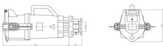 CA75022 INPIN Розетка кабельная 160A/380-690V/3P+N+E/IP67