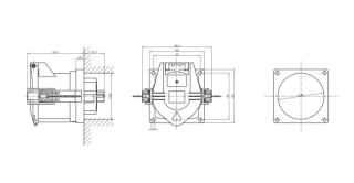 CA75246 INPIN Розетка встраиваемая 200A/380-690V/3P+N+E/IP67