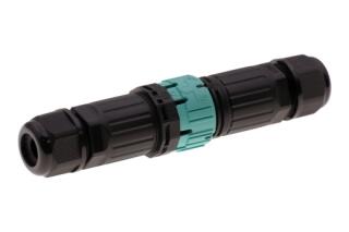 CAWP23-F INPIN Розетка кабельная 16A/450V/1P+N+E/IP68/D9-12 мм, безвинтовые контакты