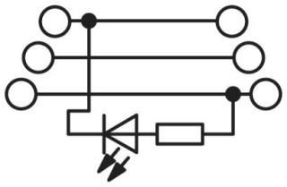 Электрическая схема, 1 = Мостик винтовой, 2 = Гребенчатый мостик, 3 = Разделитель