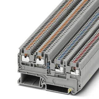 Клеммный модуль для подключения датчиков и исполнительных элементов PTIO 1,5/S/3-L-R100K/O-M 120V