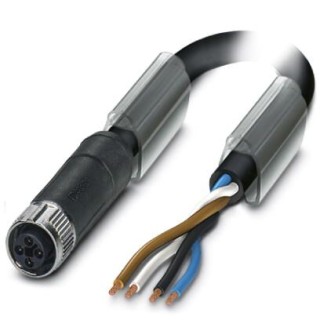 Силовой кабель SAC-4P- 1,0-110/M12FST