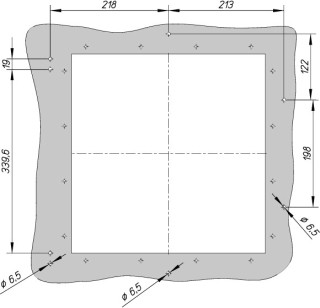 Защитный кожух, IP55, стационарное исполнение