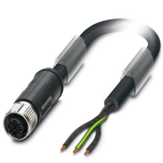 Силовой кабель SAC-3P- 1,0-PVC/M12FSS PE
