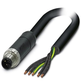 Силовой кабель SAC-5P-M12MSK/ 3,0-PUR PE