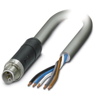 Силовой кабель SAC-5P-M12MSL/ 1,5-280 FE