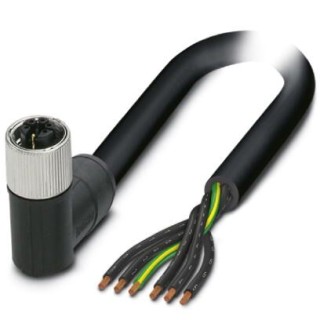 Силовой кабель SAC-6P- 5,0-PVC/M12FRM PE