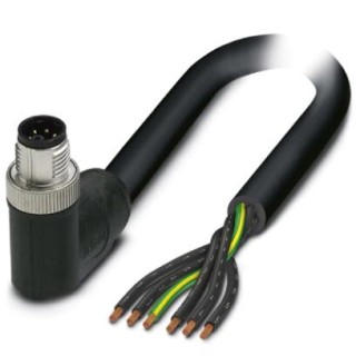 Силовой кабель SAC-6P-M12MRM/ 3,0-PVC PE