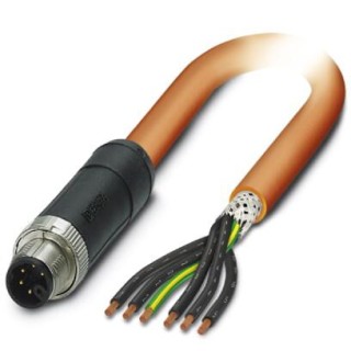 Силовой кабель SAC-6P-M12MSM/ 1,5-PUR PE SH