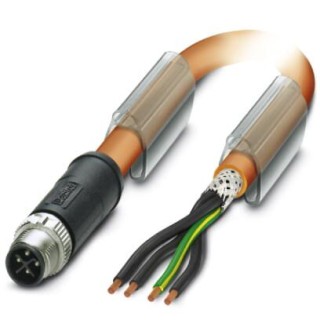 Силовой кабель SAC-4P-M12MSS/ 3,0-PUR PE SH