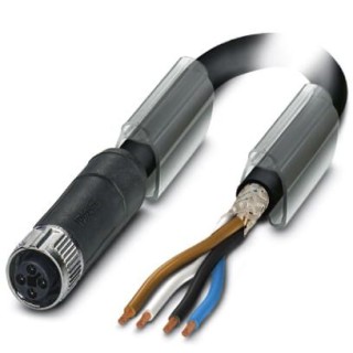 Силовой кабель SAC-4P-1,5-PUR/M12FST SH
