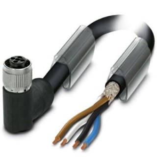 Силовой кабель SAC-4P- 3,0-PUR/M12FRT SH