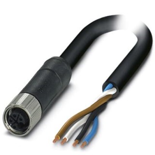 Силовой кабель SAC-4P- 1,5-105/M12FSL