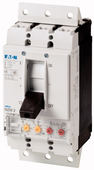Втычной автоматический выключатель 250А, 3 полюса, откл.способность 150кА, селективный расцепитель