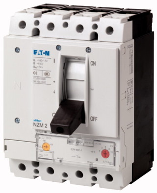 Втычной автоматический выключатель 200А/ 125А нейтрали, 4 полюса, откл.способность 25кА