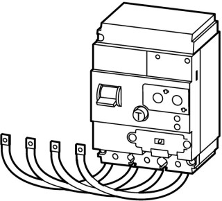 Блок защиты от токов утечки, 30 мА, 4P, установка справа от выключателя