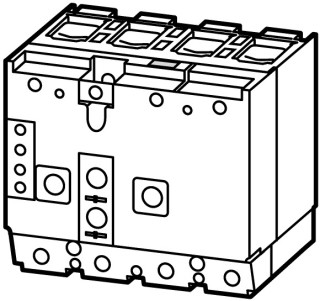 Блок защиты от токов утечки, 0:03-3A, 4P, установка справа от выключателя